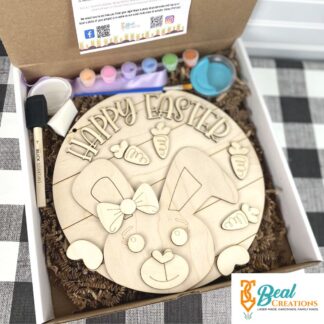 Happy Easter Bunny DIY Paint Kit Easter Craft Paint Party Kids Craft Kit 2