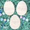 Personalized Easter Egg Paint Kit Easter Basket Name Tag Easter Paint Kit Kids Easter Craft 2