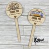 Plant Stake Gift Card Holder Helping Me Grow Teacher Appreciation Mother's Day Gift Idea 1
