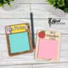 Sticky Note Holder Teacher Appreciation Mother's Day Gifts 1