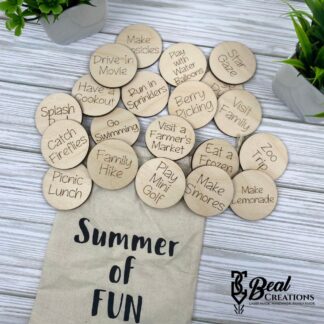 Summer Activity Tokens