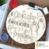 Flip Flops Fireworks and Freedom 4th of July DIY Paint Kit 3