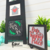 Interchangeable Leaning Ladder Tiles Home This is Us Our Happy Place Family Decor 2