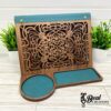 Book and Tablet Display Valet Stand Bedside Kitchen Recipe Holder Unique Gift Idea Book Lover 4