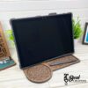 Book and Tablet Display Valet Stand Bedside Kitchen Recipe Holder Unique Gift Idea Book Lover 6
