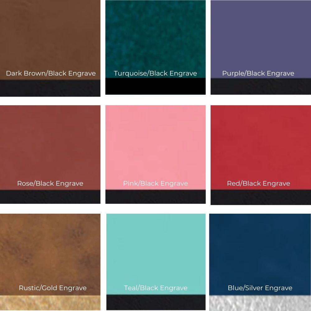 Leatherette Color Options