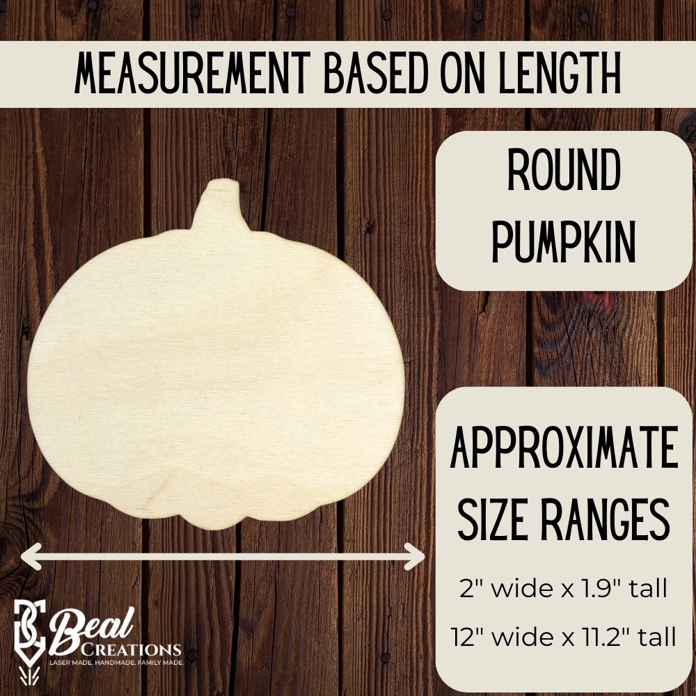 Wooden Pumpkin Cutout Blanks, Wooden Pumpkins for DIY Crafts, Fall Crafts, Set of Pumpkins, Stacked Tall Wide Pumpkins, Wood 4