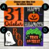 Leaning Ladder Tiles Halloween Interchangeable Decor Decorations for Holidays 6