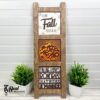 Leaning Ladder Tiles Interchangeable Decor Fall Time Vibes Decoration Love Fall Sweater Weather Smores 4
