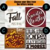 Leaning Ladder Tiles Interchangeable Decor Fall Time Vibes Decoration Love Fall Sweater Weather Smores 6