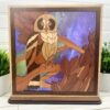 Night Owl Shelf Sitter Beautiful Natural Wood Artpiece for Owl and Nature Lovers 4