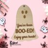You've Been Boo-ed Boo Tag for Halloween Kids Gifts Boo'd Treat Bags Non-Candy 1