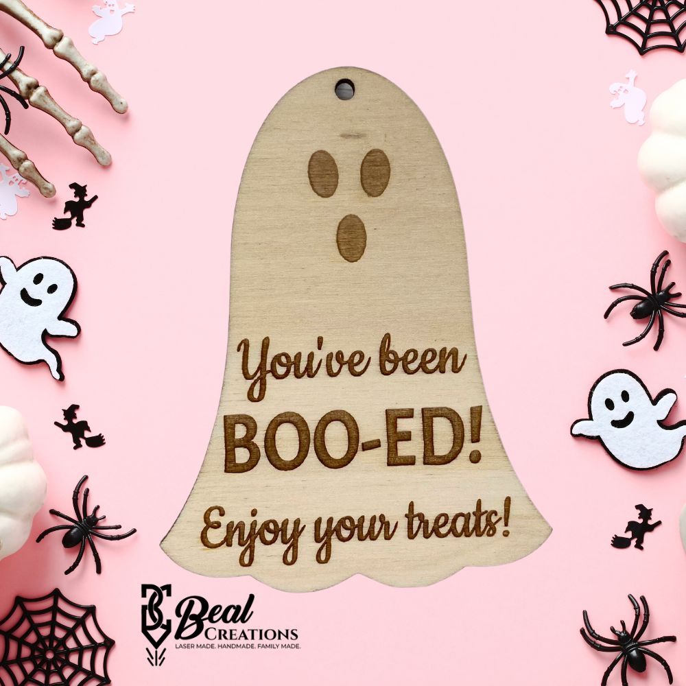 You've Been Boo-ed Boo Tag for Halloween Kids Gifts Boo'd Treat Bags Non-Candy 1
