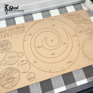 BYO Build Your Own Solar System Kids Educational Space Craft Project Paint Party Homeschool Montessori 2