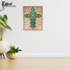 Celtic Cross Wooden Wall Decor St Patrick's Irish 3