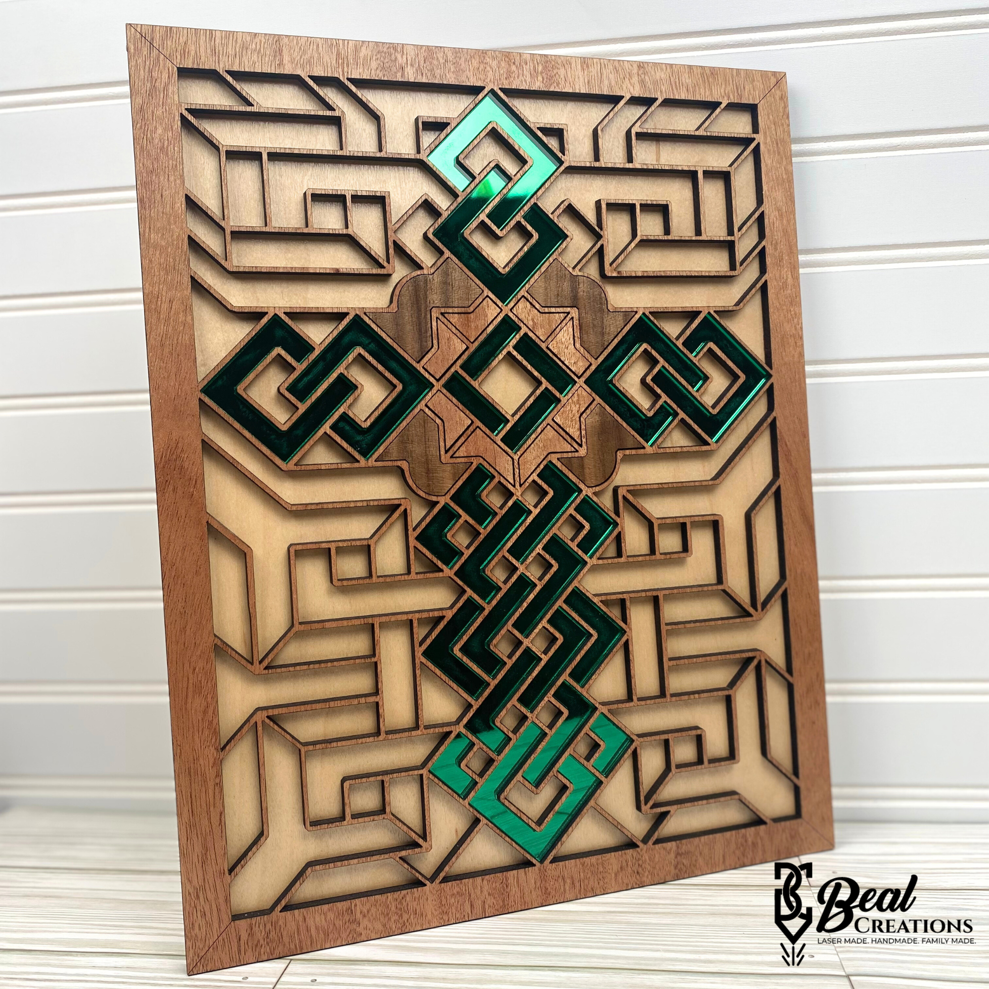 Celtic Cross Wooden Wall Decor St Patrick's Irish 4