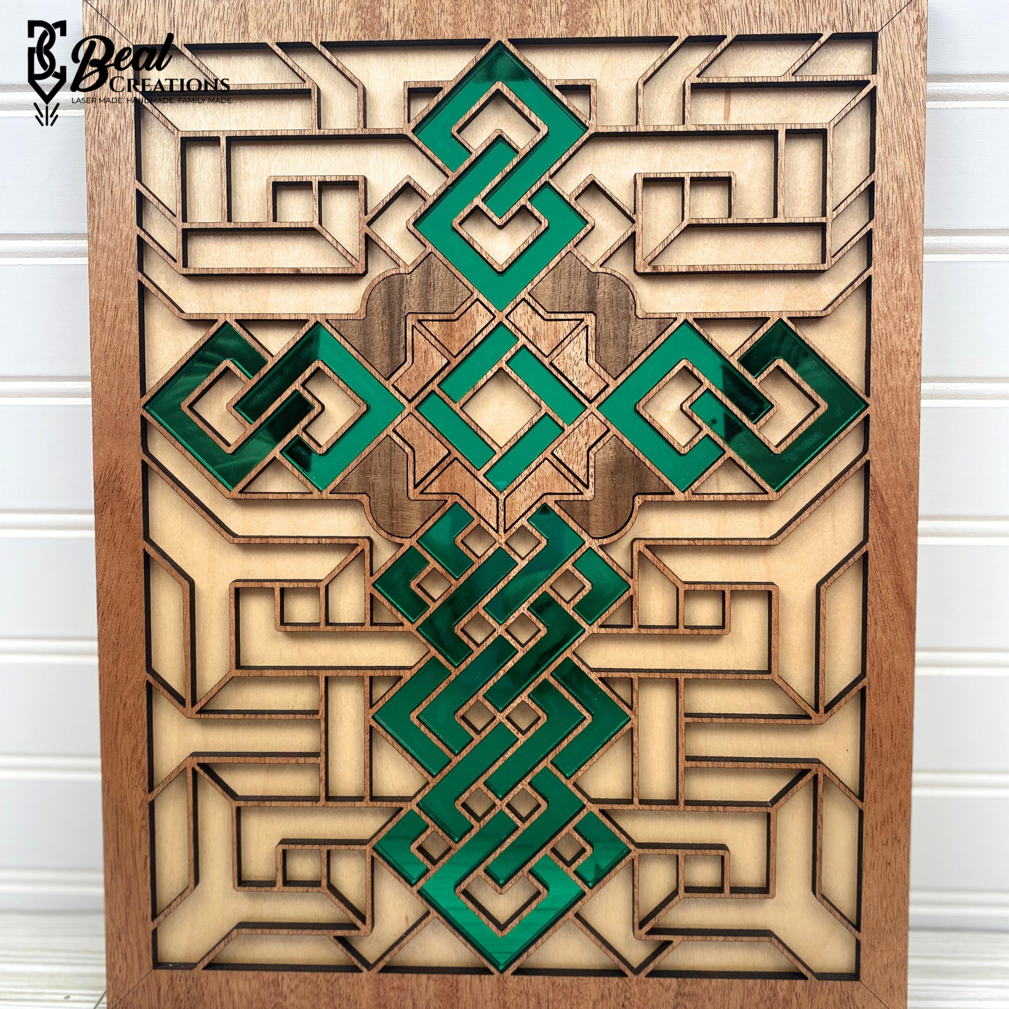 Celtic Cross Wooden Wall Decor St Patrick's Irish 5
