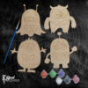 Halloween Monster Paint Kit Crafts for Kids 1