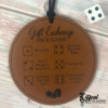 Gift Exchange Dice Game Ornament White Elephant Family Game Christmas Party 2