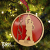 Personalized Marching Band Ornaments for Kids High School Instrument Clarient Oboe Cymbals Drum Flag Line Flute Sax Trombone Trumpet Tuba 9