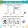 Personalized Passport Holder Luggage Tag Graduation Birthday Christmas Engagement Wedding Anniversary Gift 3