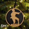 Personalized Sports Ornaments for Kids Team Gift Boys Girls Ballet Baseball Basketball Cheer Field Hockey Football Golf Gymnastics Karate Lacrosse Soccer Softball Tennis Track Volleyball Wrestling 3
