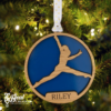 Personalized Sports Ornaments for Kids Team Gift Boys Girls Ballet Baseball Basketball Cheer Field Hockey Football Golf Gymnastics Karate Lacrosse Soccer Softball Tennis Track Volleyball Wrestling 8
