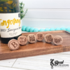 Personalized Wine Corks Funny Gift Wine Lover Wedding Favor Corportate Gift Country Club Vineyard Monogram Save the Date 1
