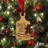 Personalized Teacher Ornament Smart Cookie Thank you Student Christmas Gift Gingerbread Man 1