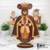 Wooden Nutcracker Ballet Decor Christmas Mantle Decoration Sugar Plum Fairy Mouse King 4