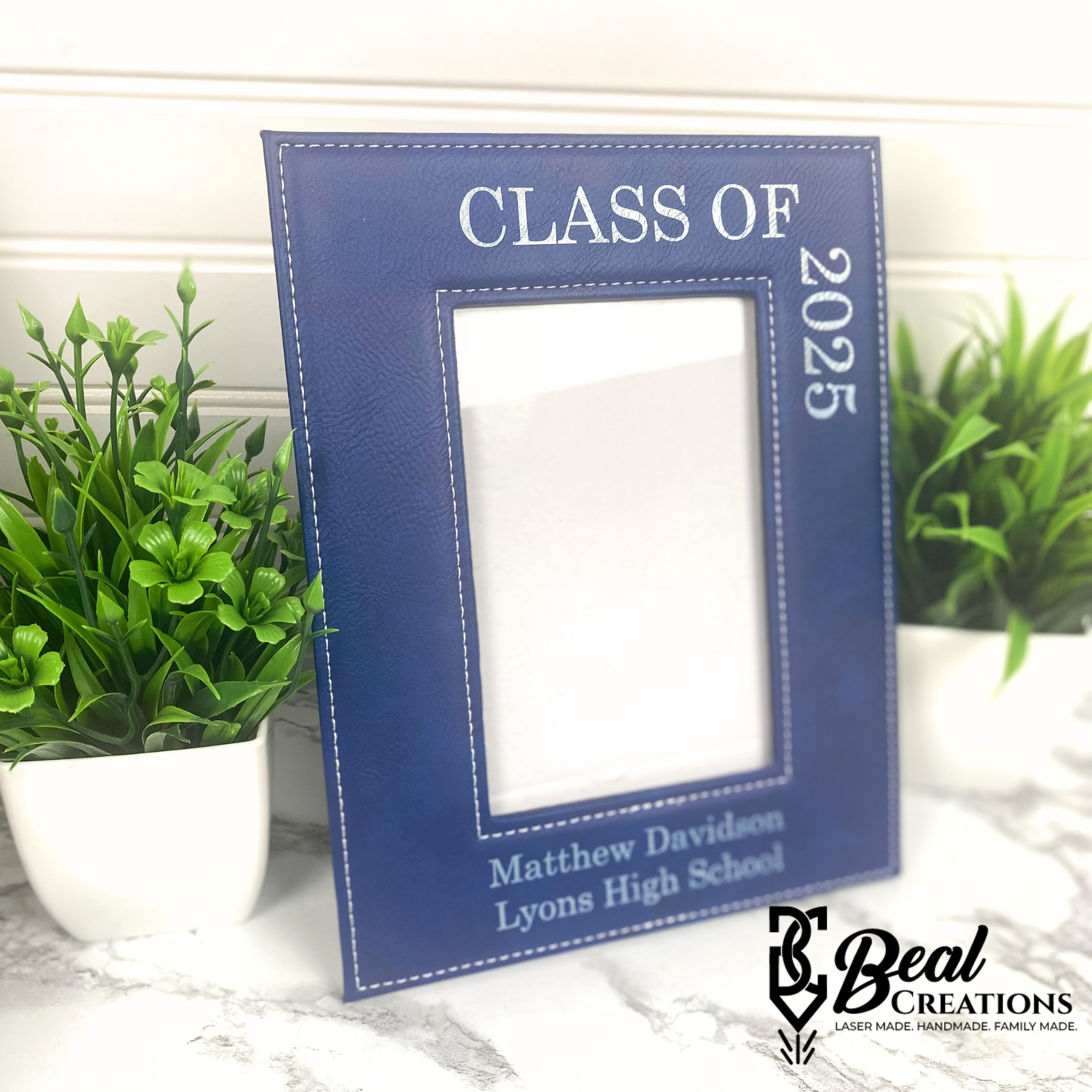 Personalized Graduation Photo Frame Class of 2025 Student Name School Colors Special Gift Graduate 3