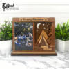 Wooden Tent Camping Frame Photo Picture Vacation Gift