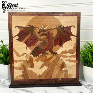 Dragon Art Shelf Decor 2
