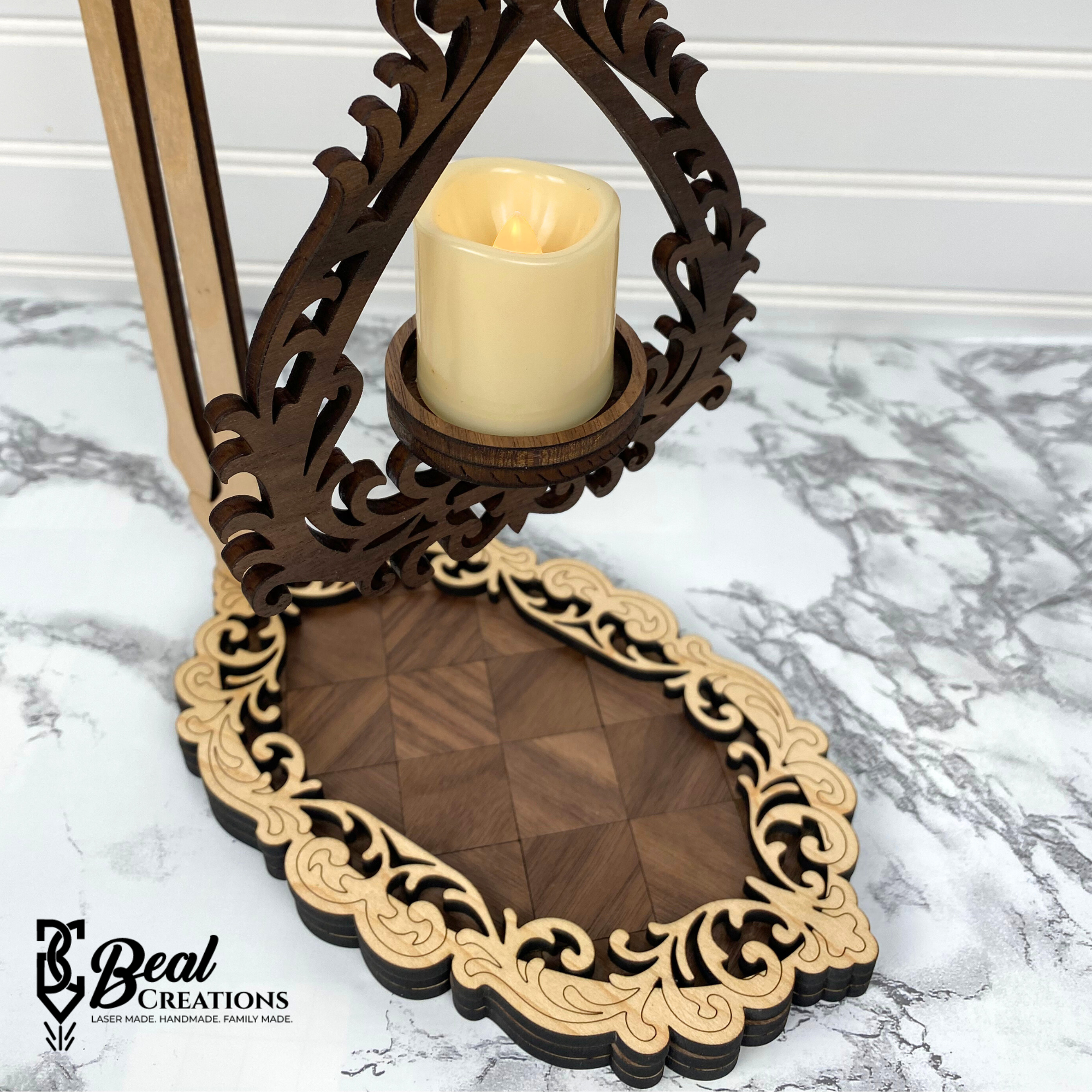 Skeleton Candle Holder Halloween Decoration Spooy Season Fun 5