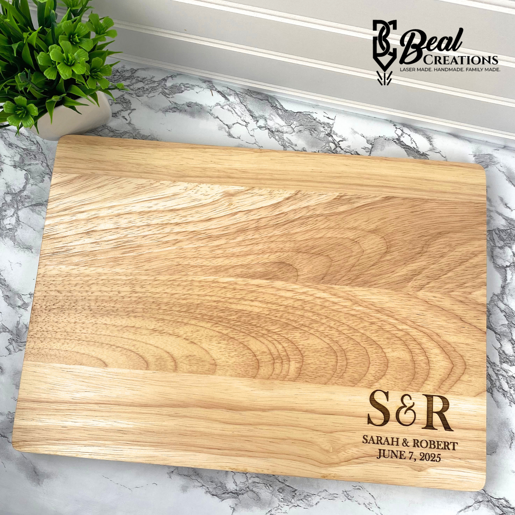 Personalized Wooden Serving Boards Housewarming Wedding Hostess Christmas Gift 1