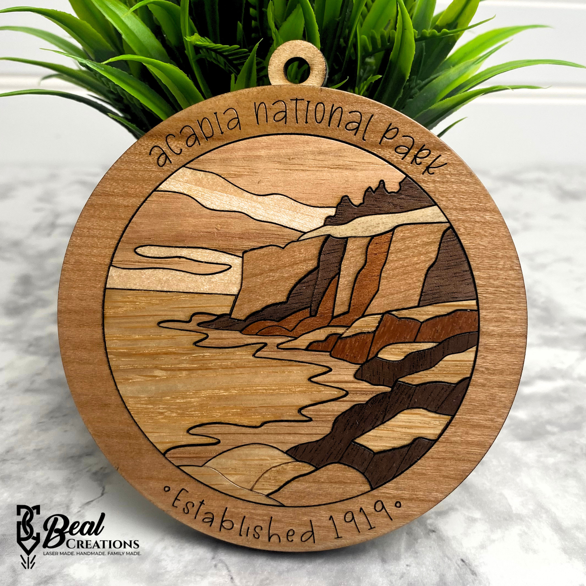National Park Ornament Acadia NPS Travel Lover Junior Ranger