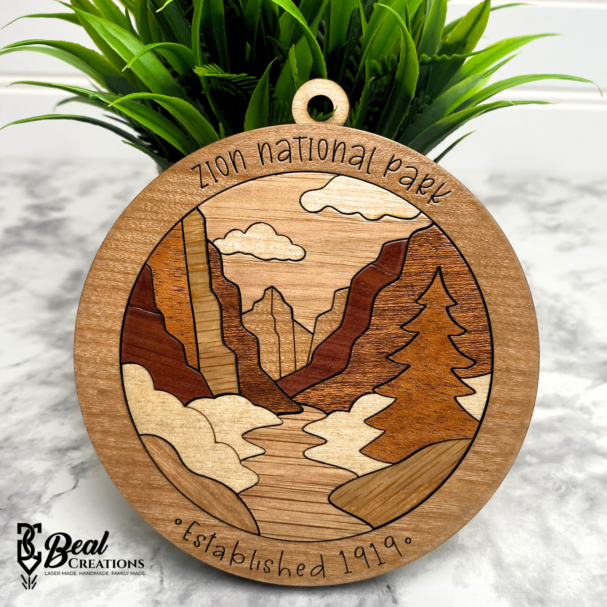 National Park Ornament Zion NPS Travel Lover Junior Ranger